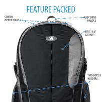 V7 Mochila Odyssey para portátil de 15,6" negro IM 04 CBEX1A-BLK-1N