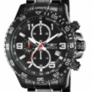 Invicta Men's 14879 Specialty Quartz Chronograph Black, Gunmetal Dial Watch IW-06