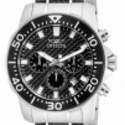 Reloj Invicta 17253 Pro Diver Quartz Chronograph, esfera negra, reloj IW-06