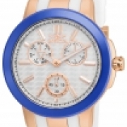 Invicta Women's 22206 Ceramics Quartz Chronograph Silver Dial Watch IW-06