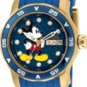 Invicta Women's 23771 Disney Quartz 3 Hand Blue Dial Watch IW-06