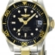Invicta Women's 8941 Pro Diver Quartz 3 Hand Black Dial Watch IW-06
